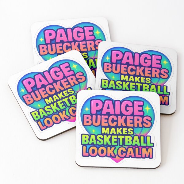Item preview, I Love Paige Bueckers Sticker WNBA Dallas Wings Rookie All-Star designed and sold by CoachEkong.