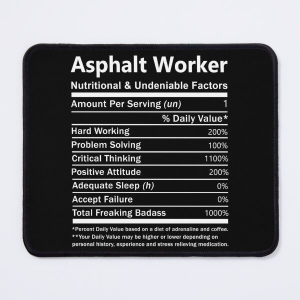 Item preview, Asphalt Worker designed and sold by felstore690.