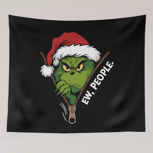 Item preview, Grinch Eww People Funny Christmas Mean Guy  designed and sold by ivotee.