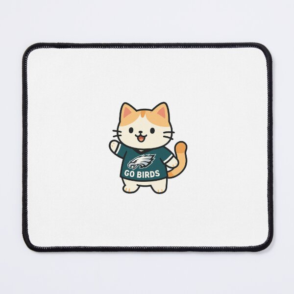 Item preview, go birds philly cat designed and sold by jensenlovescats.