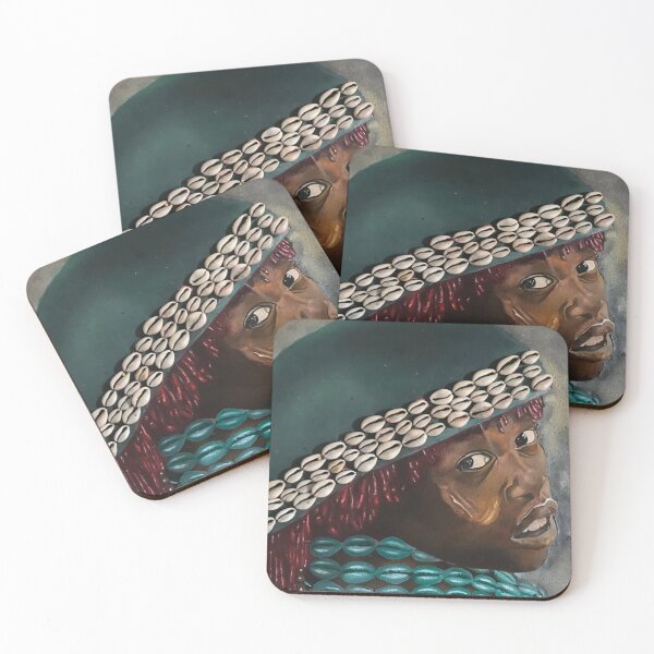 Item preview, Hamer Woman – Colorful Artistic Portrait designed and sold by khadija-create.