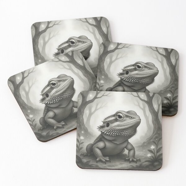 Item preview, A bearded dragon in a fantasy world.  designed and sold by Nomad-Maynard.