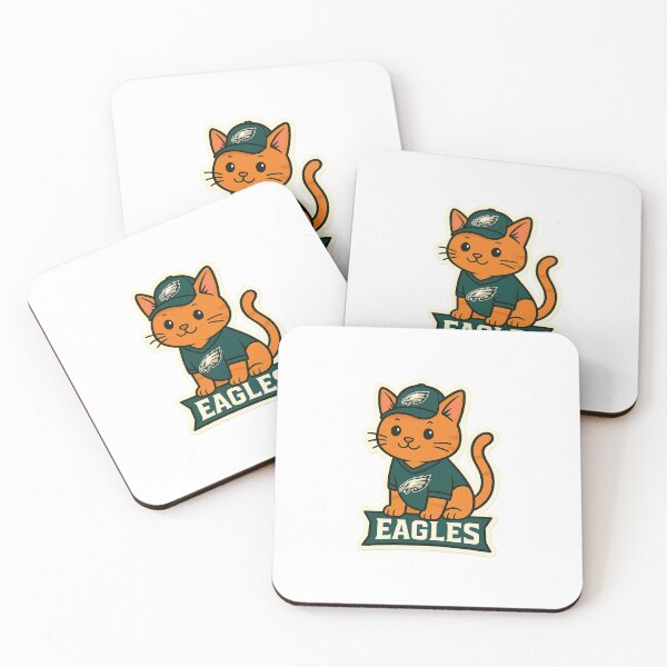 Item preview, eagles cat designed and sold by jensenlovescats.