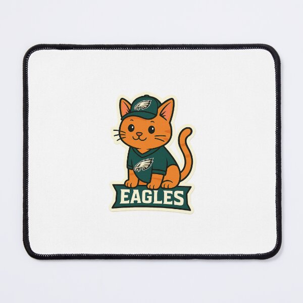 Item preview, eagles cat designed and sold by jensenlovescats.