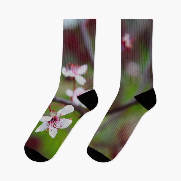 Item preview, White and Pink Flowering Tree designed and sold by byamyclark.
