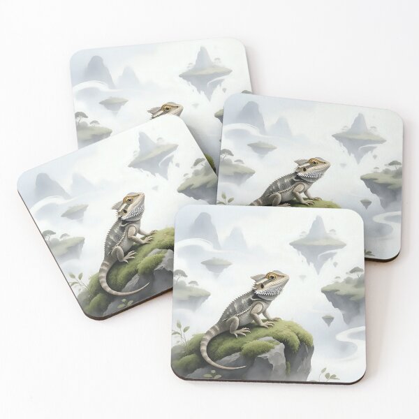 Item preview, A bearded dragon in a fantasy world.  designed and sold by Nomad-Maynard.