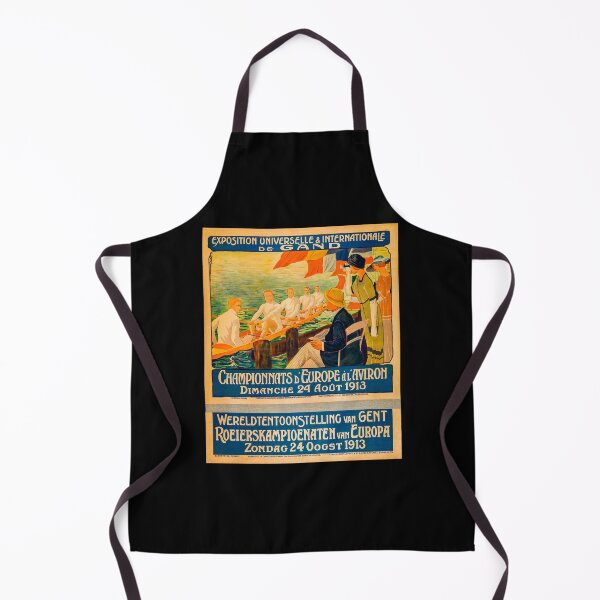 Item preview, European Rowing Championships 1913 Vintage Poster Art designed and sold by Michael van der Hoorn.