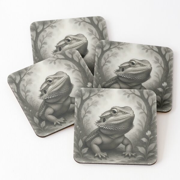 Item preview, A bearded dragon in a fantasy world.  designed and sold by Nomad-Maynard.