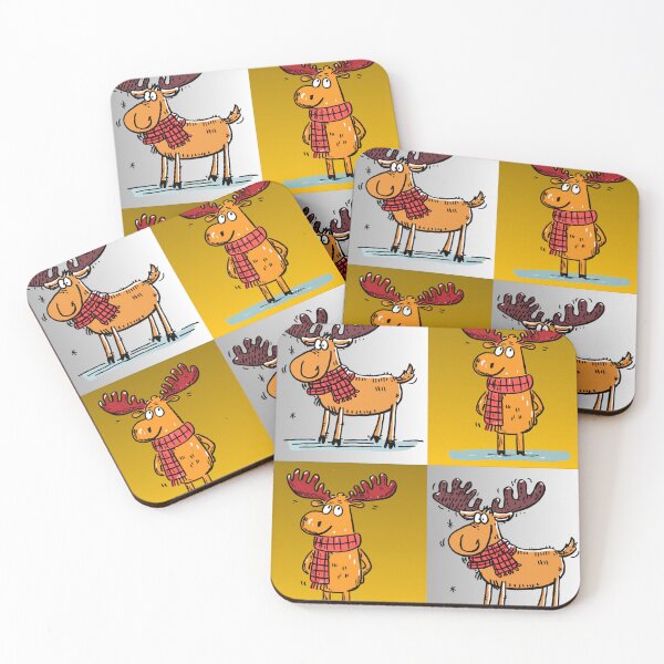 Item preview, Moose in background  designed and sold by Palmtree94.