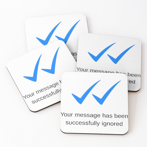 Item preview, Your message has been successfully ignored designed and sold by NF Designs Studio DTF.