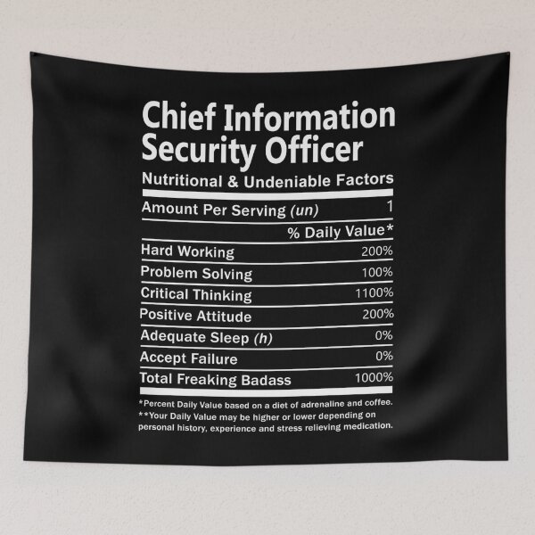 Item preview, Chief Information Security Officer designed and sold by felstore690.