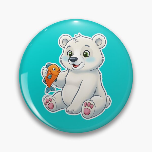 Item preview, Polar Bear Fish designed and sold by HoornStudio.
