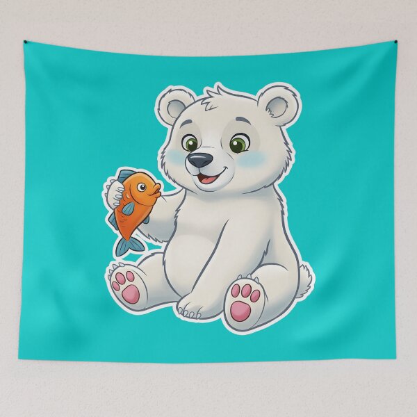 Item preview, Polar Bear Fish designed and sold by HoornStudio.