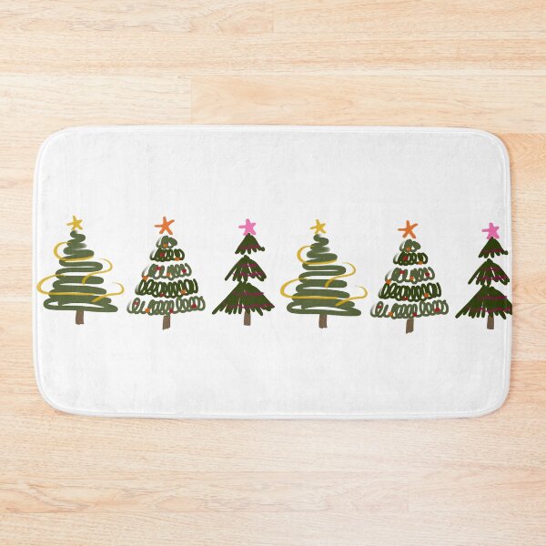 Item preview, Colorful Christmas Trees designed and sold by PeanutSquiggle.