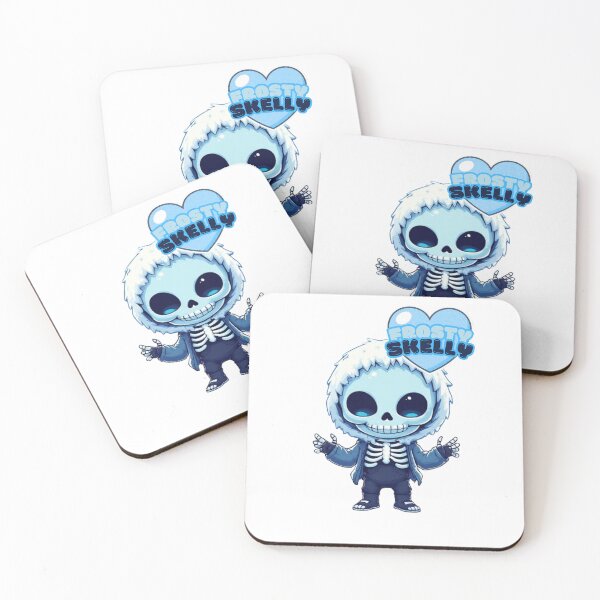 Item preview, Frosty Skelly Cute Chibi Skeleton designed and sold by RED-MOUSE.
