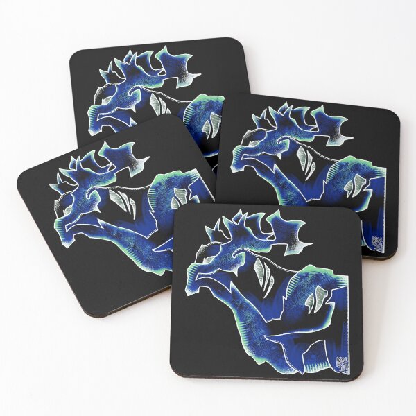 Item preview, Wendigo (blue and green) designed and sold by LenOutOf10-art.