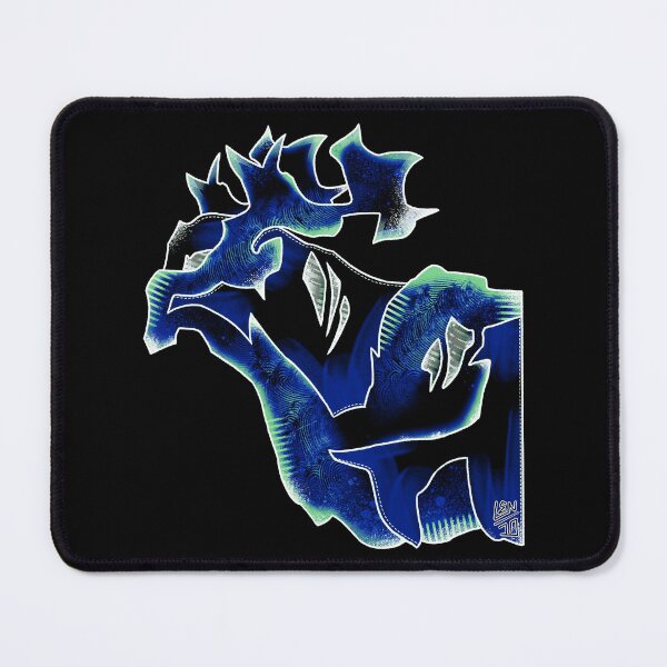 Item preview, Wendigo (blue and green) designed and sold by LenOutOf10-art.