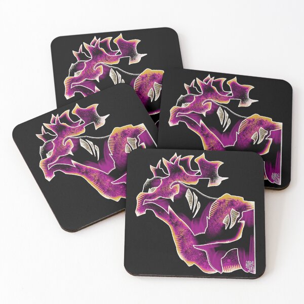 Item preview, Wendigo (pink and yellow) designed and sold by LenOutOf10-art.