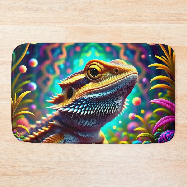 Item preview, A bearded dragon in a fantasy world.  designed and sold by Nomad-Maynard.