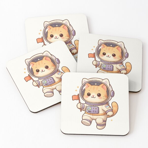 Item preview, Cute Astronaut Cat designed and sold by HoopeStylee.