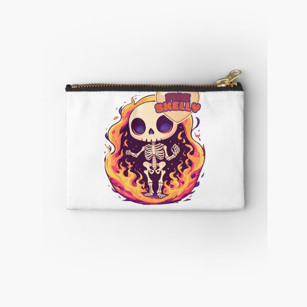 Item preview, Fire Skelly Cute Chibi Skeleton designed and sold by RED-MOUSE.