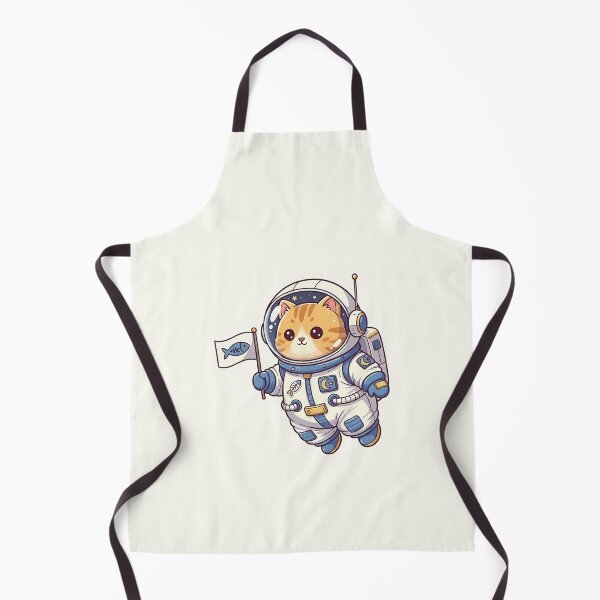 Item preview, Cute Astronaut Cat Cartoon designed and sold by HoopeStylee.
