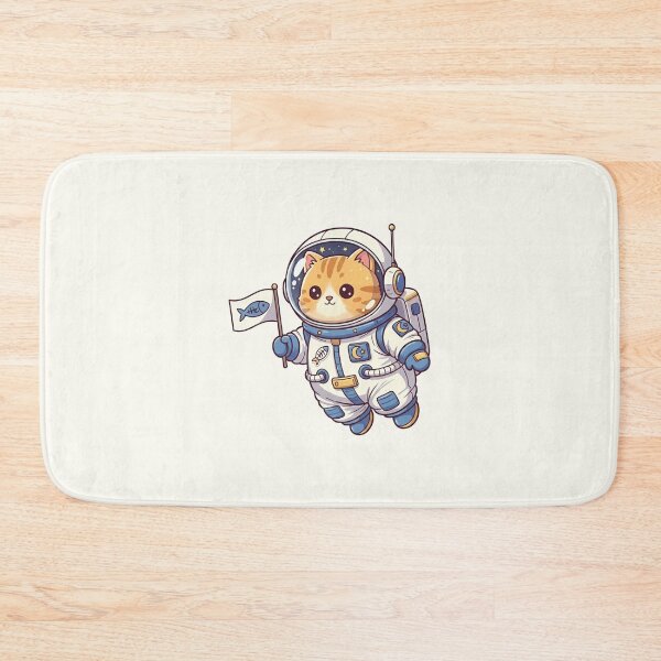 Item preview, Cute Astronaut Cat Cartoon designed and sold by HoopeStylee.
