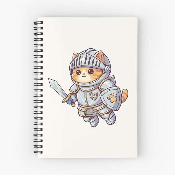 Item preview, Cute Knight Cat designed and sold by HoopeStylee.