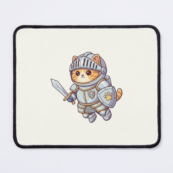 Item preview, Cute Knight Cat designed and sold by HoopeStylee.