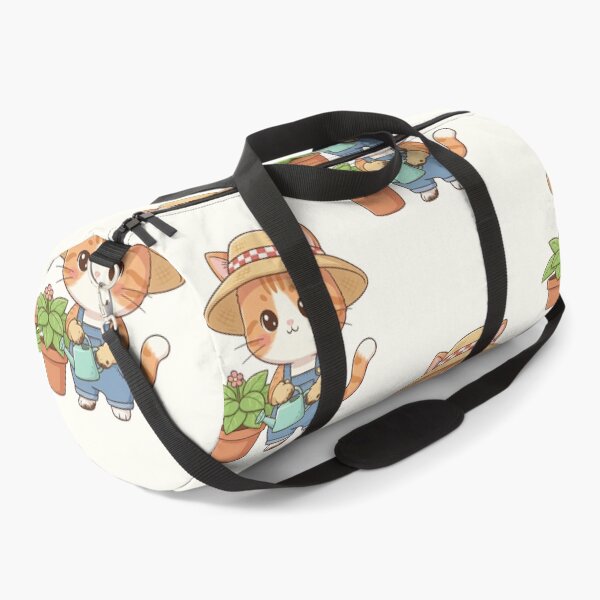 Item preview, Cute Gardener Cat Cartoon designed and sold by HoopeStylee.