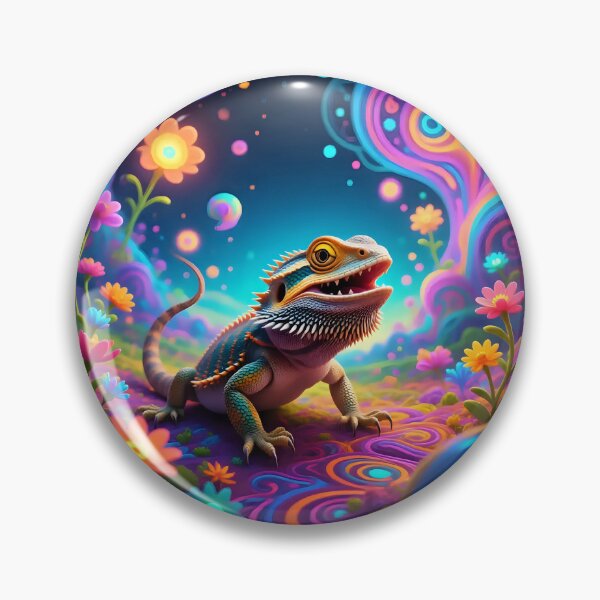 Item preview, A bearded dragon in a fantasy world.  designed and sold by Nomad-Maynard.