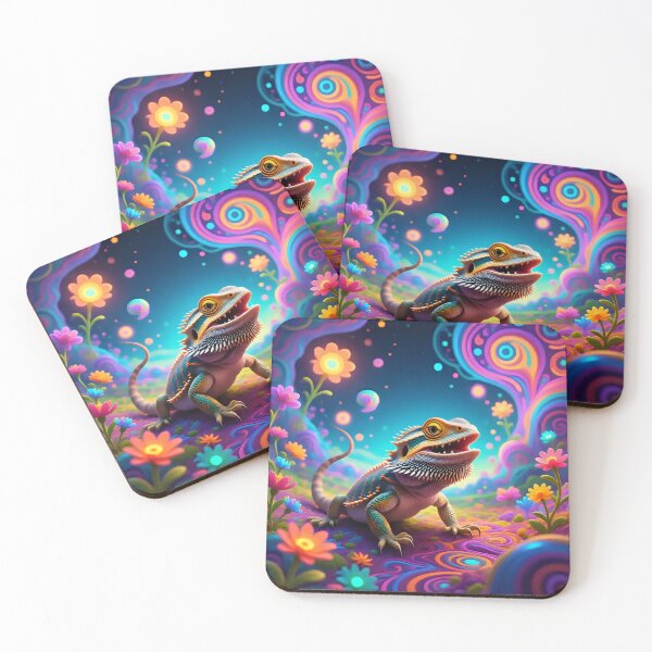 Item preview, A bearded dragon in a fantasy world.  designed and sold by Nomad-Maynard.
