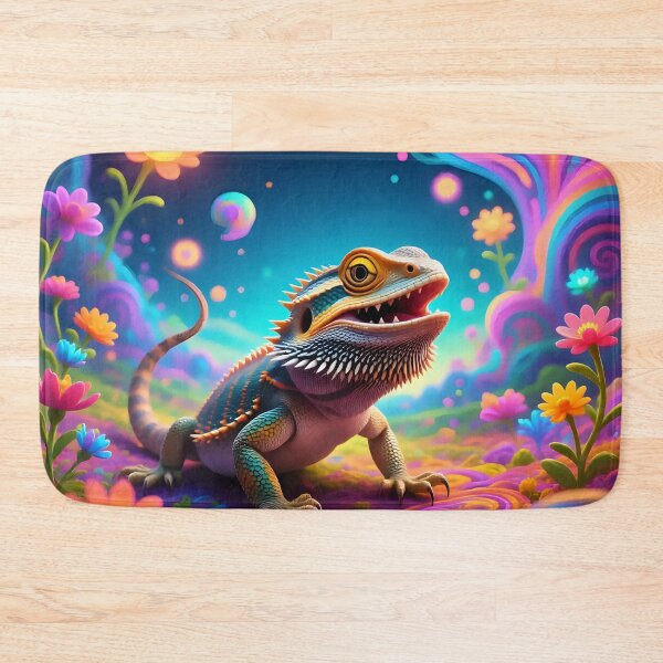 Item preview, A bearded dragon in a fantasy world.  designed and sold by Nomad-Maynard.
