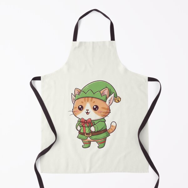 Item preview, Cute Christmas Elf Cat designed and sold by HoopeStylee.