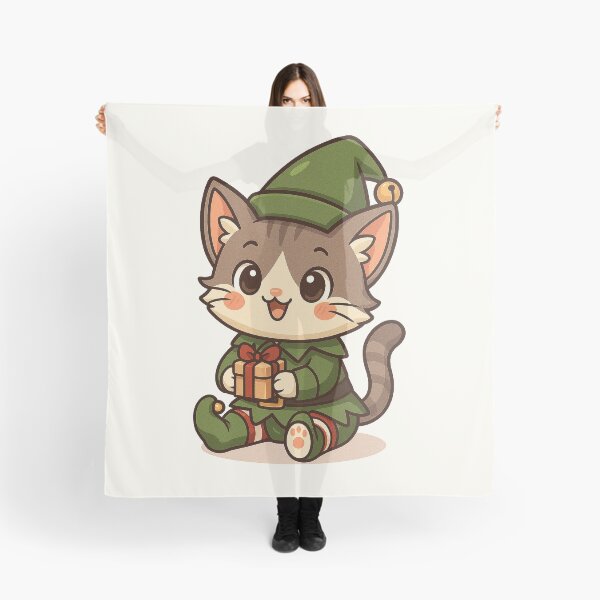 Item preview, Adorable Elf Helper Cat designed and sold by HoopeStylee.