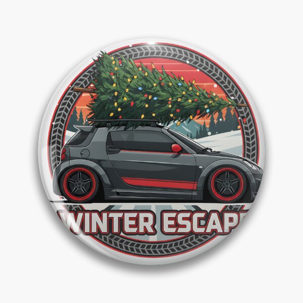 Item preview, Smart Roadster Christmas Tree | Stanced Brabus Winter designed and sold by AlluraInc.