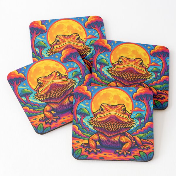 Item preview, A bearded dragon in a fantasy world.  designed and sold by Nomad-Maynard.