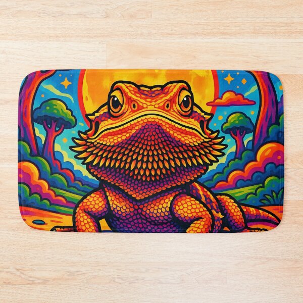 Item preview, A bearded dragon in a fantasy world.  designed and sold by Nomad-Maynard.