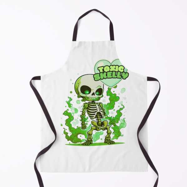 Item preview, Toxic Skelly Cute Chibi Skeleton designed and sold by RED-MOUSE.