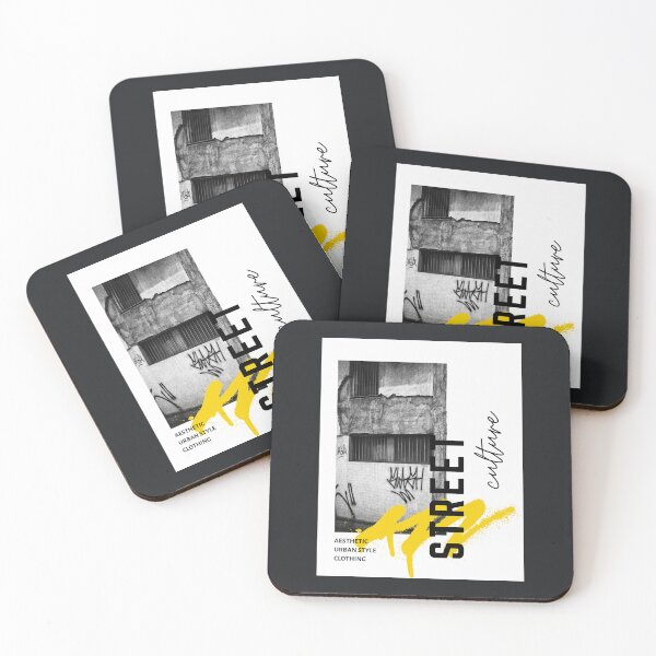 Item preview, Street Culture Urban Aesthetic Black & Yellow Graffiti designed and sold by rdxart.