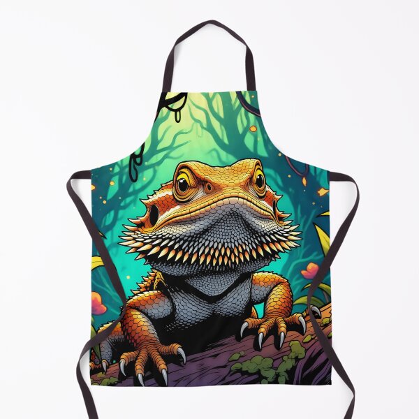 Item preview, A bearded dragon in a fantasy world. designed and sold by Nomad-Maynard.