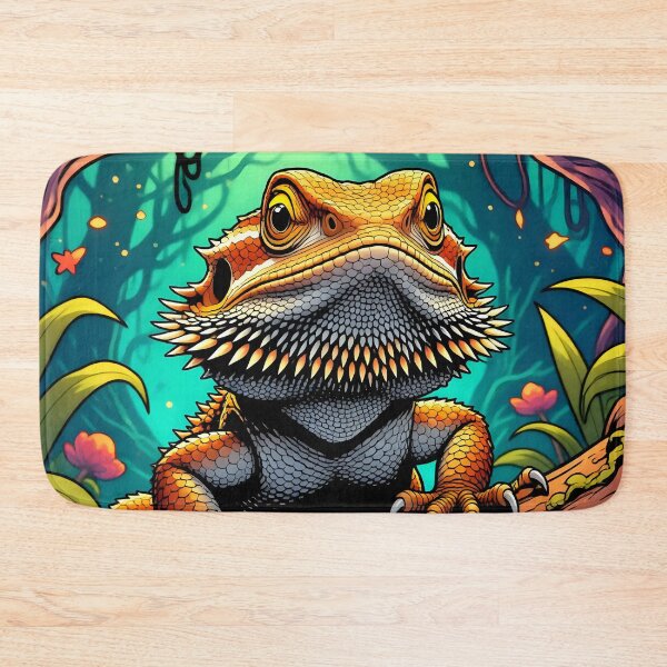 Item preview, A bearded dragon in a fantasy world.  designed and sold by Nomad-Maynard.