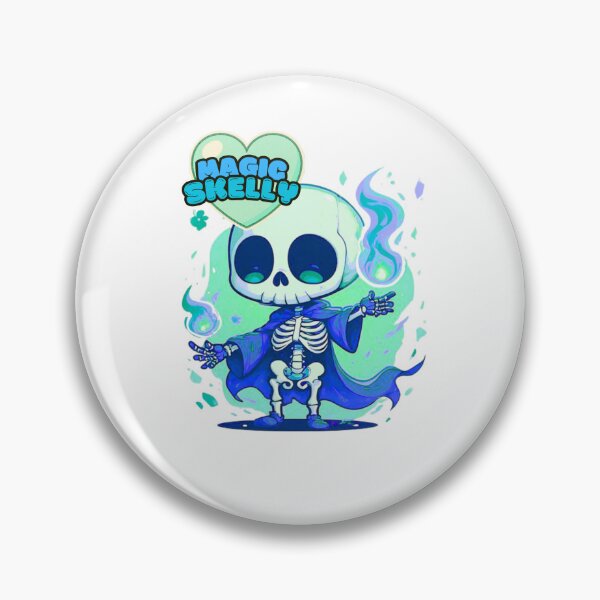 Item preview, Magic Skelly Cute Chibi Skeleton designed and sold by RED-MOUSE.