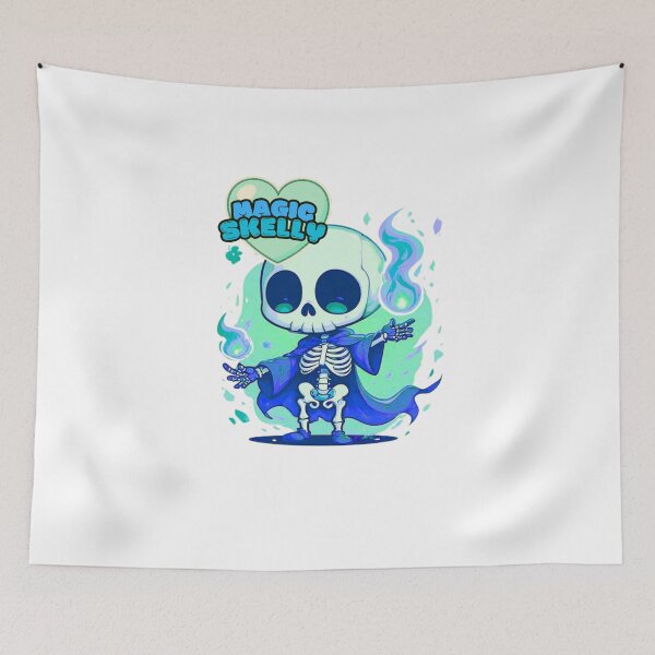 Item preview, Magic Skelly Cute Chibi Skeleton designed and sold by RED-MOUSE.