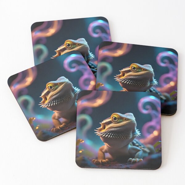 Item preview, A bearded dragon in a fantasy world.  designed and sold by Nomad-Maynard.