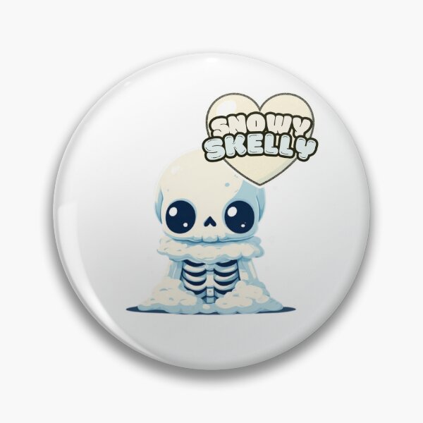 Item preview, Snowy Skelly Cute Chibi Skeleton designed and sold by RED-MOUSE.