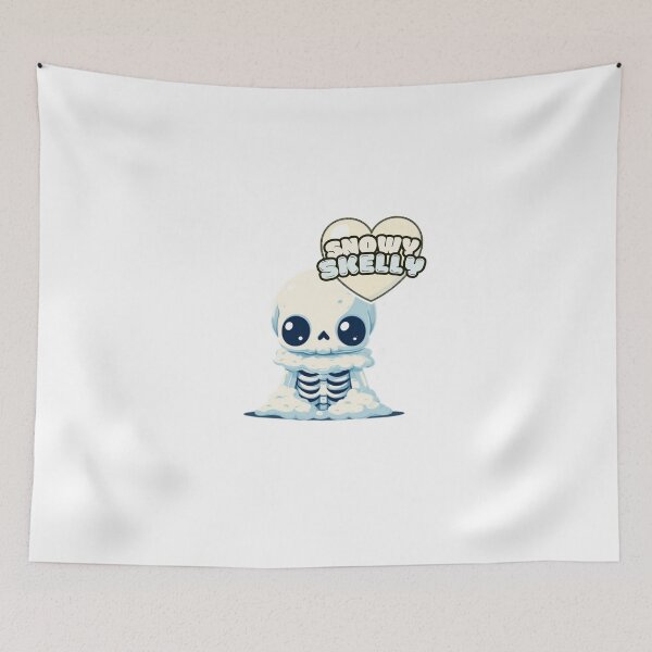 Item preview, Snowy Skelly Cute Chibi Skeleton designed and sold by RED-MOUSE.
