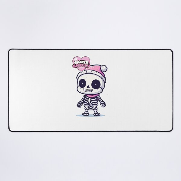 Item preview, Santa Skelly Cute Chibi Skeleton designed and sold by RED-MOUSE.
