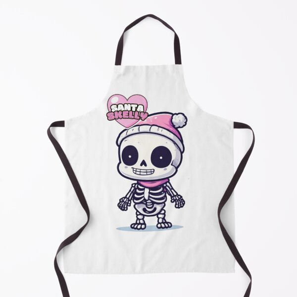 Item preview, Santa Skelly Cute Chibi Skeleton designed and sold by RED-MOUSE.