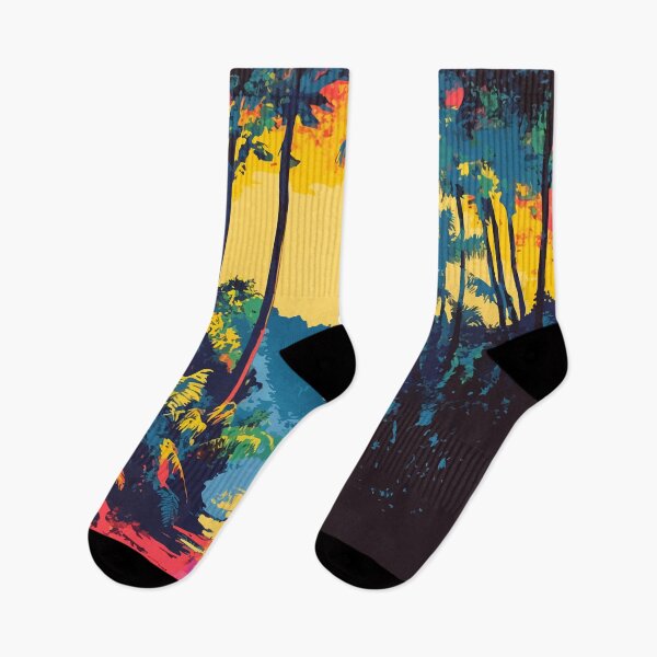 Item preview, Tropical Asian Jungle Forest Nature Minimalist Abstract Art Illustration designed and sold by LVTFCOarts.